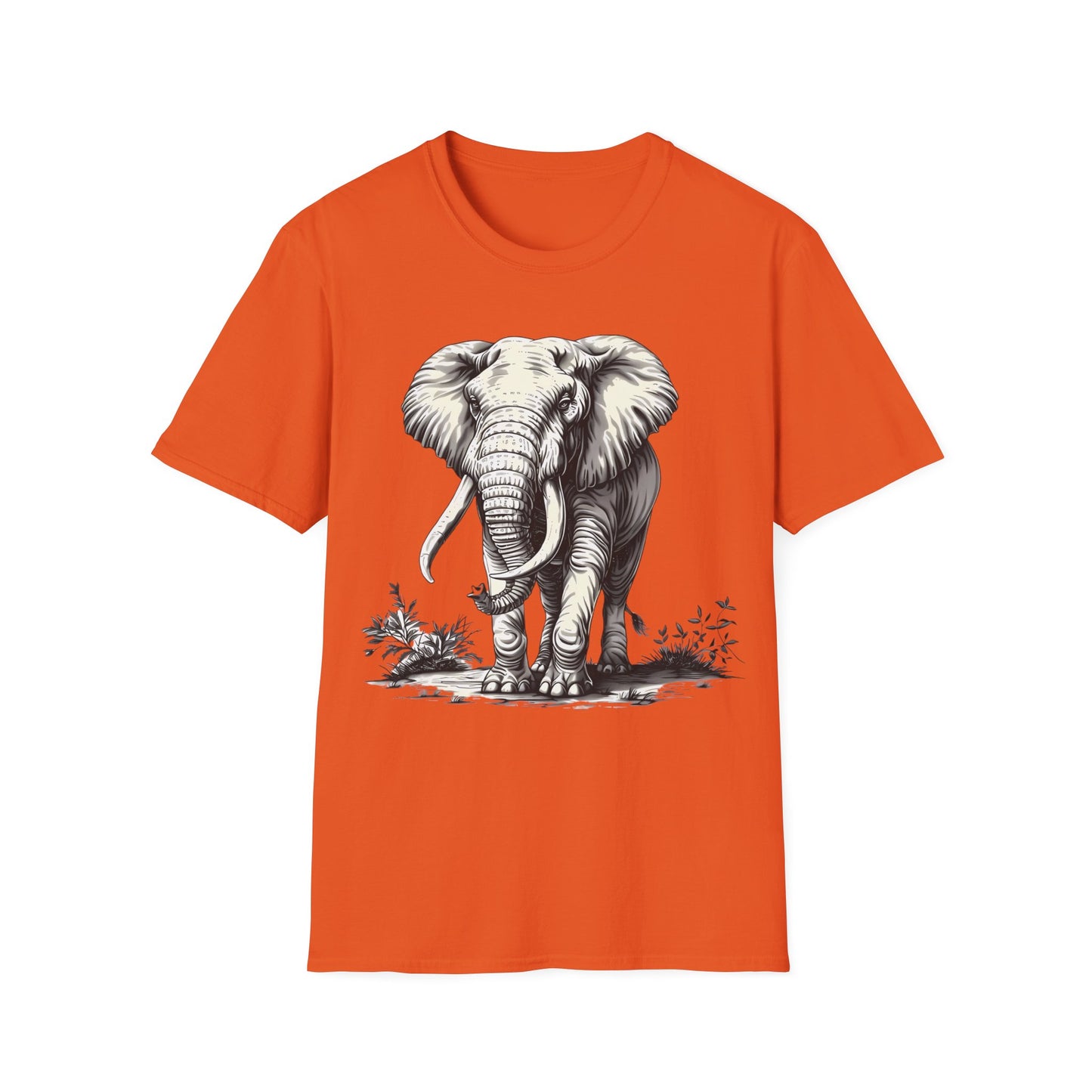 Elephant Sketch T-Shirt