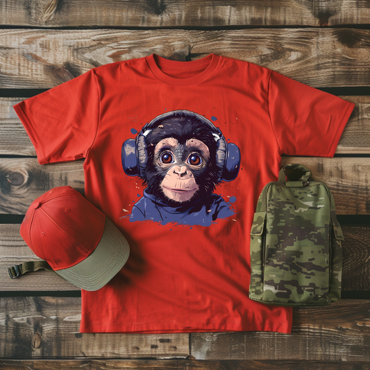 Headphone Monkey T-Shirt