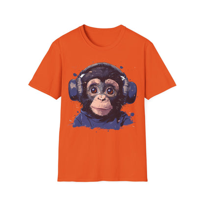 Headphone Monkey T-Shirt