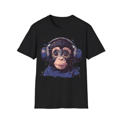 Headphone Monkey T-Shirt