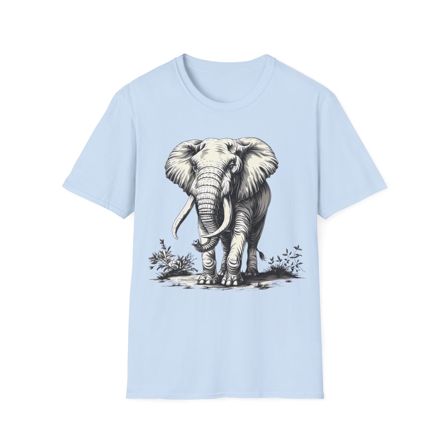 Elephant Sketch T-Shirt