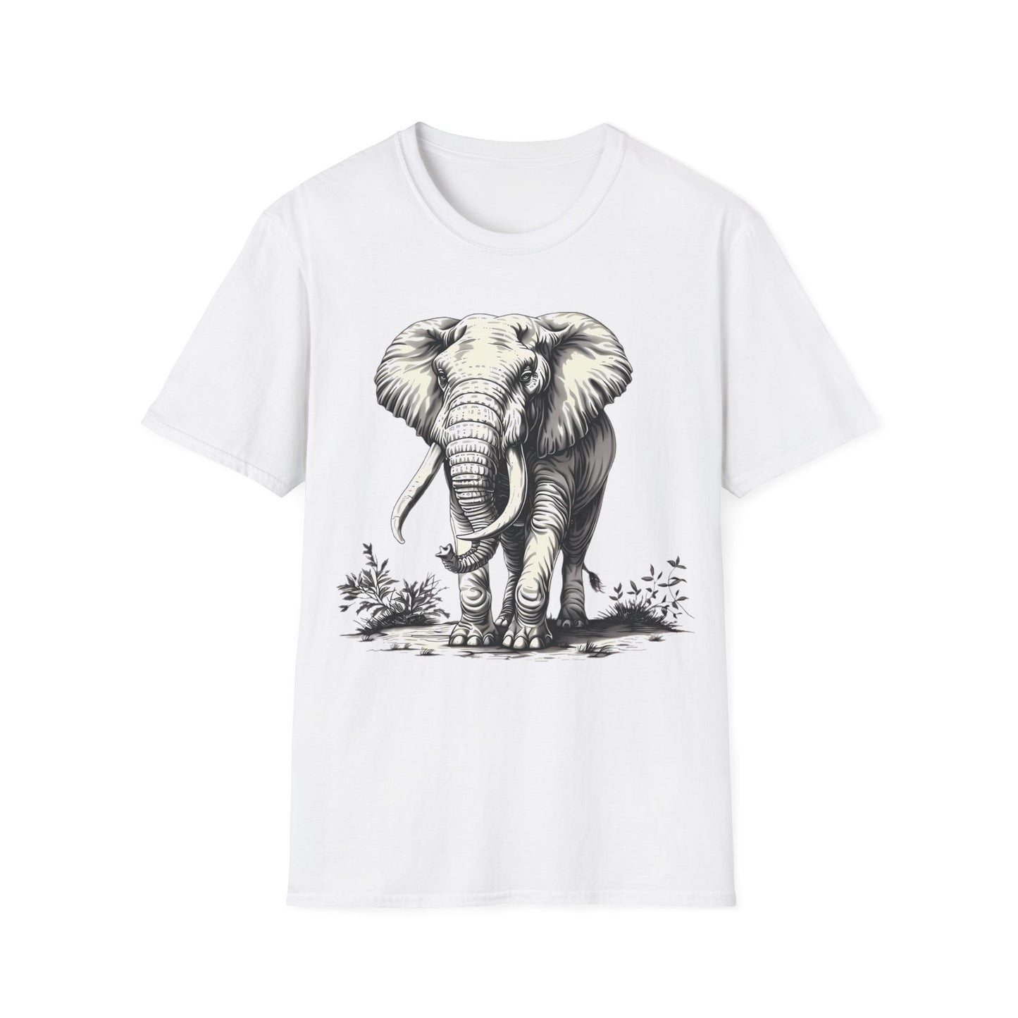 Elephant Sketch T-Shirt