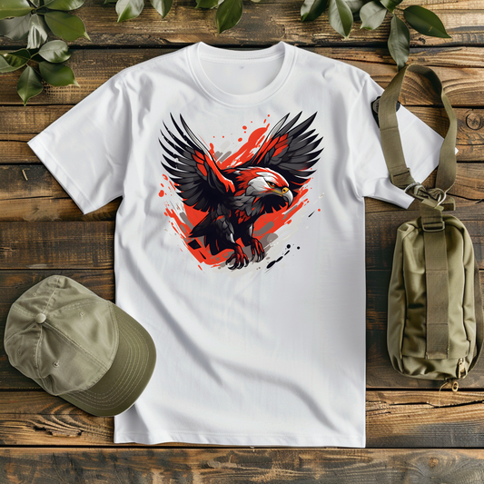 Red and Black Falcon T-Shirt